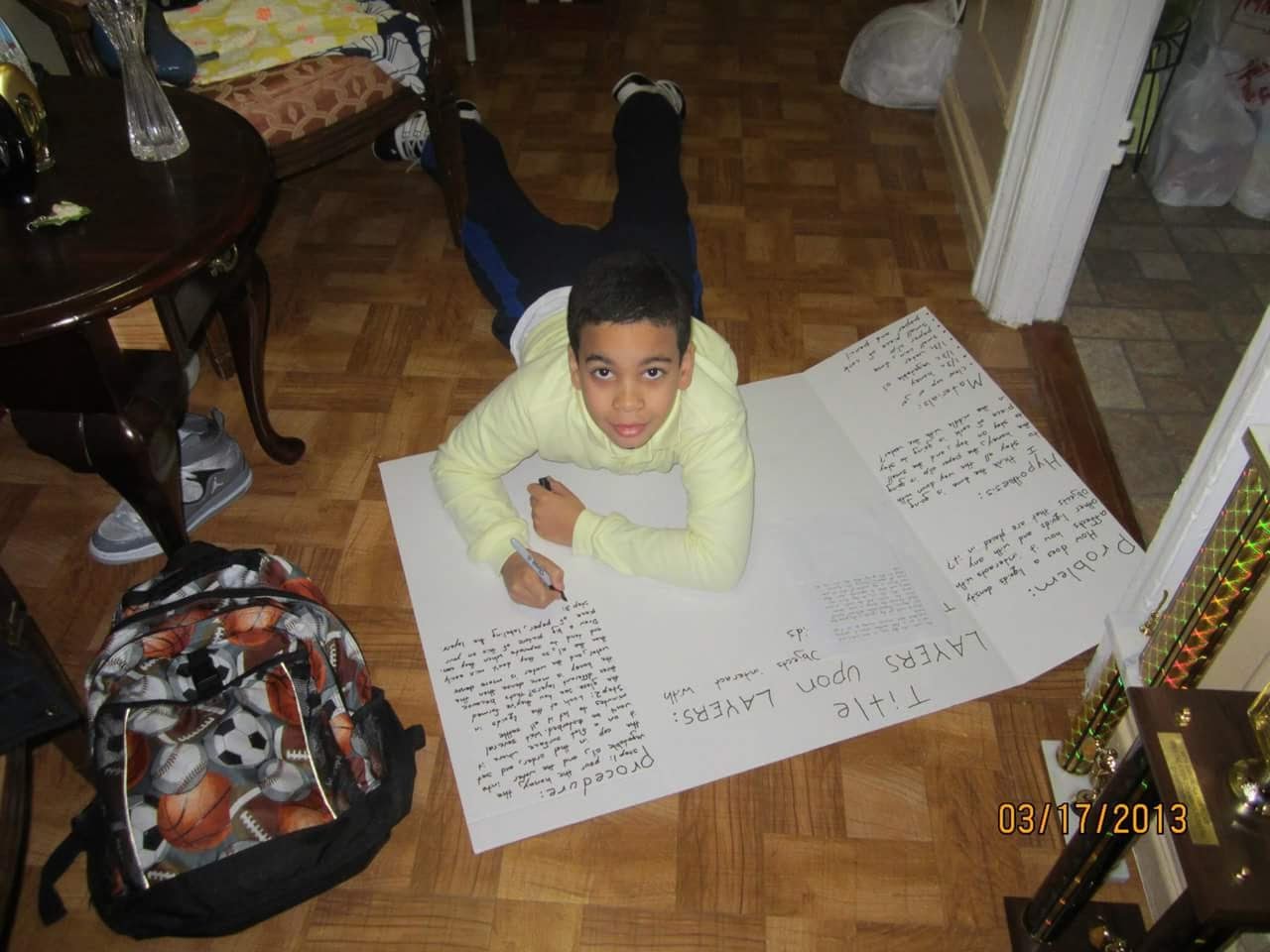 Childhood photo of Adonis